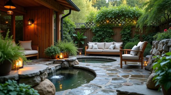 Spa extérieur : comment l'intégrer harmonieusement dans son jardin
